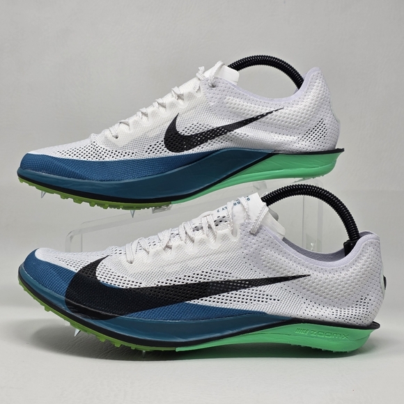 Nike ZoomX Dragonfly 2 Elite Track Spikes Men Sz 8.5 White Blue New FZ9315-102 main image 9